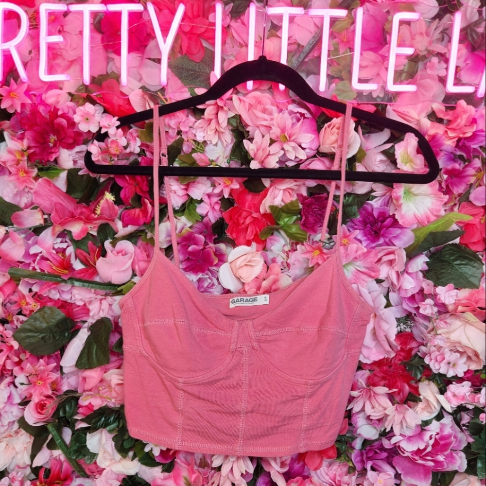 Peach Crop Top